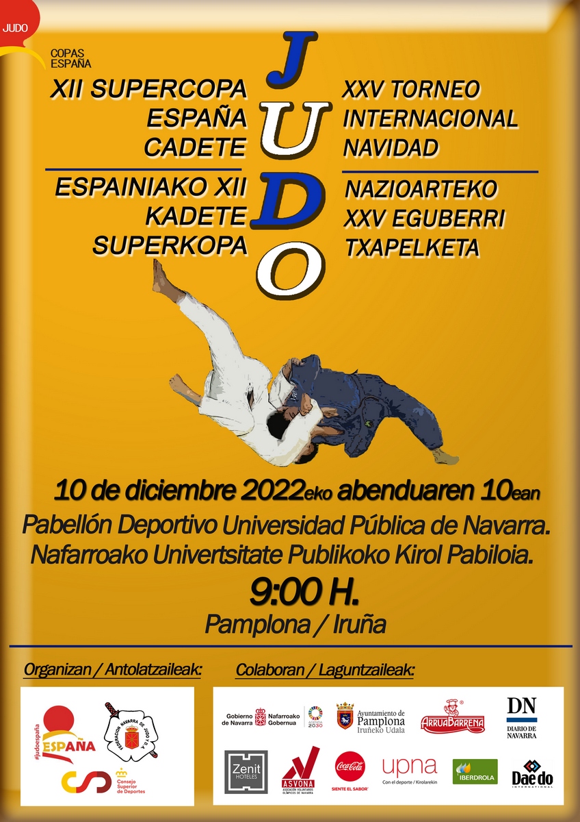 SUPERCOPA DE ESPA&Ntilde;A CADETE PAMPLONA. 10-12-22